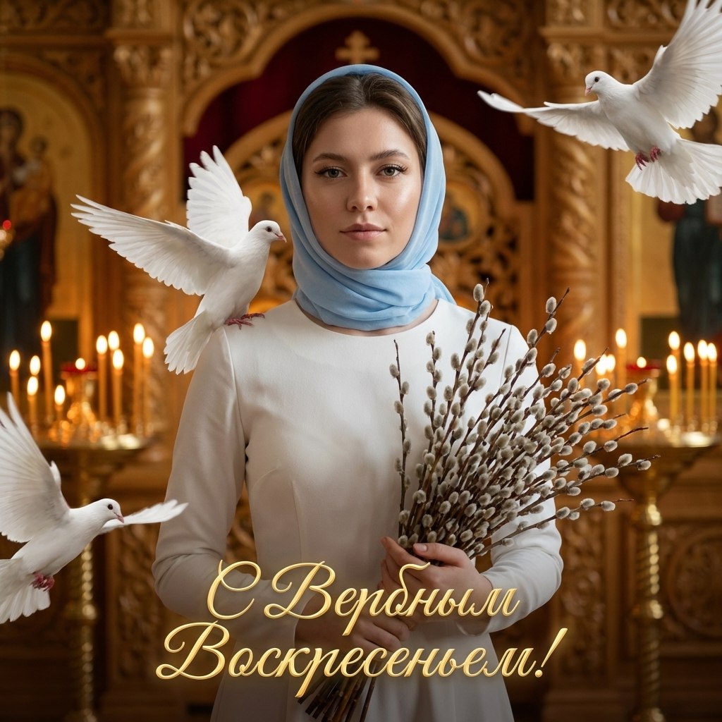 С Вербным воскресеньем